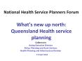 National Health Service Planners Forum  What PowerPoint PPT Presentation