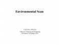 Environmental Scan PowerPoint PPT Presentation