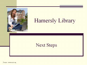 Hamersly Library