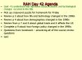 RAH Day 42 Agenda PowerPoint PPT Presentation