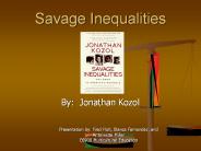 Savage Inequalities