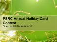 PSRC Annual Holiday Card Contest PowerPoint PPT Presentation
