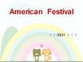 American Festival PowerPoint PPT Presentation