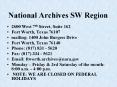 National Archives SW Region PowerPoint PPT Presentation