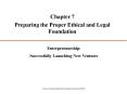 Preparing the Proper Ethical and Legal Foundation PowerPoint PPT Presentation
