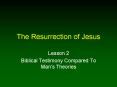The Resurrection of Jesus PowerPoint PPT Presentation