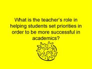 What is the teacher