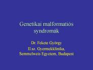 Genetikai malformati