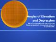Angles of Elevation and Depression PowerPoint PPT Presentation