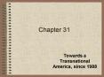 Towards a Transnational America, since 1988 PowerPoint PPT Presentation