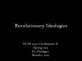 Revolutionary Ideologies PowerPoint PPT Presentation