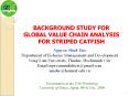 BACKGROUND STUDY FOR GLOBAL VALUE CHAIN ANALYSIS FOR STRIPED CATFISH PowerPoint PPT Presentation