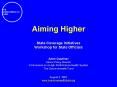 Aiming Higher PowerPoint PPT Presentation