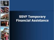 SSVF Temporary Financial Assistance