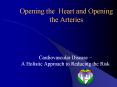 Opening the Heart and Opening the Arteries PowerPoint PPT Presentation