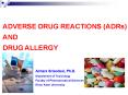 ADVERSE DRUG REACTIONS (ADRs) PowerPoint PPT Presentation