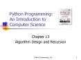 Python Programming: An Introduction to Computer Science PowerPoint PPT Presentation