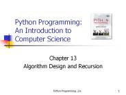Python Programming: An Introduction to Computer Science