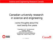 Science and Engineering Research Canada