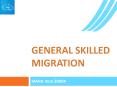 General skilled migration PowerPoint PPT Presentation