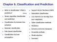 Chapter 6. Classification and Prediction PowerPoint PPT Presentation