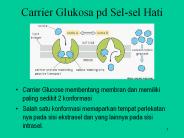 Carrier Glukosa pd Sel-sel Hati