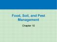 Food, Soil, and Pest Management PowerPoint PPT Presentation