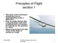 Principles of Flight section 1 PowerPoint PPT Presentation