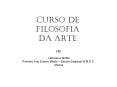 Curso de Filosofia da Arte PowerPoint PPT Presentation
