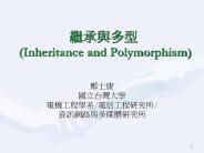 ????? (Inheritance and Polymorphism)