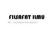 FILSAFAT ILMU