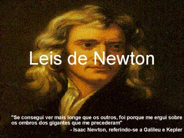 Leis de Newton