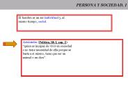 PERSONA Y SOCIEDAD, 1