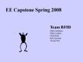 EE Capstone Spring 2008 PowerPoint PPT Presentation