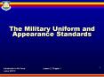 The Military Uniform and Appearance Standards PowerPoint PPT Presentation