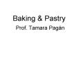 Baking PowerPoint PPT Presentation