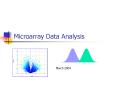 Microarray Data Analysis PowerPoint PPT Presentation