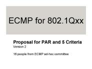 ECMP for 802.1Qxx