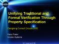 Unifying Traditional and Formal Verification Through Property Specification PowerPoint PPT Presentation