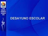 DESAYUNO ESCOLAR