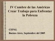 IV Cumbre de las Am