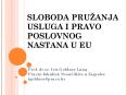 SLOBODA PRU PowerPoint PPT Presentation