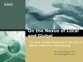 On the Nexus of Local and Global PowerPoint PPT Presentation