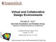 Virtual and Collaborative Design Environments PowerPoint PPT Presentation