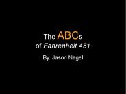 The ABCs of Fahrenheit 451