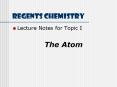 Regents Chemistry PowerPoint PPT Presentation