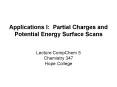 Applications I: Partial Charges and Potential Energy Surface Scans PowerPoint PPT Presentation