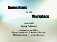 Generations   in the   Workplace PowerPoint PPT Presentation