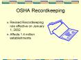 OSHA Recordkeeping PowerPoint PPT Presentation
