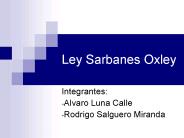Ley Sarbanes Oxley